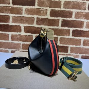 Replica Gucci Attache Canvas Black - high-accuracy replica luxury purse