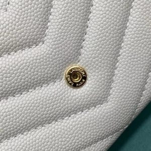 Replica Yves Saint Laurent Chain Wallet White - best quality luxury bag dupe