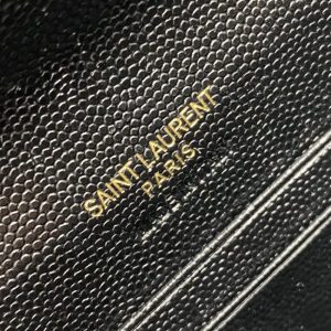 Replica Yves Saint Laurent Chain Wallet Black - elite superclone designer purse