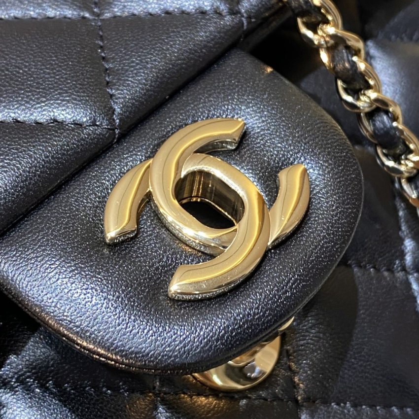 Replica CHANEL Classic Flap 20cm Lion - near-authentic luxury replica handbag