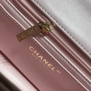 Replica CHANEL CF 20 cm Lion Pink - top-tier luxury replica shoulder bag