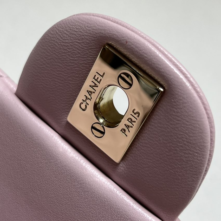 Replica CHANEL CF 20 cm Lion Pink - high-quality designer bag clone