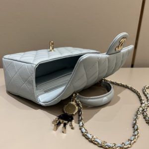 Replica CHANEL CF 20 cm Lion Grey - premium-grade designer purse dupe