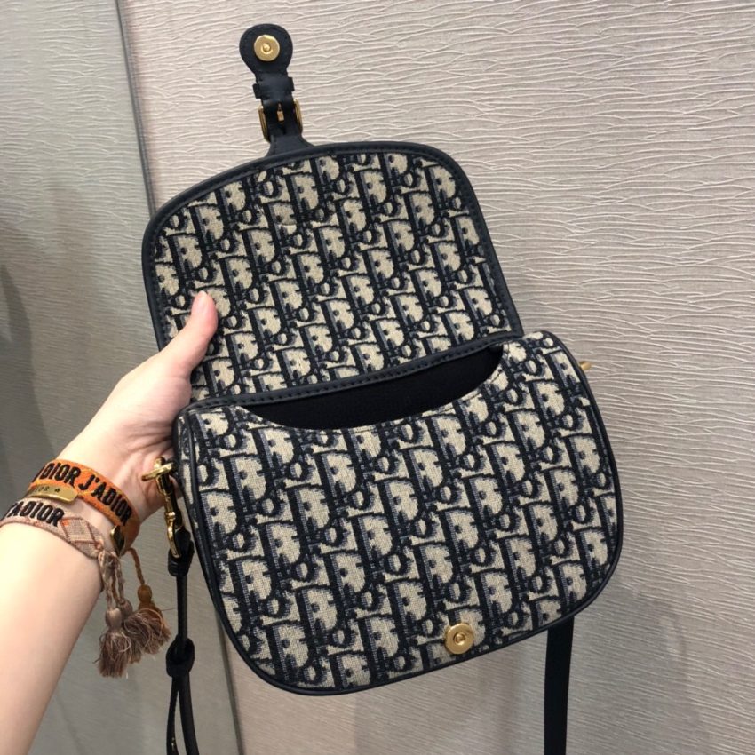 Replica Dior Bobby CD Print - top-tier luxury replica shoulder bag