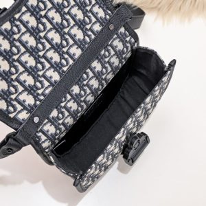 Replica Dior Mini Gallop Bag with Strap White Canvas - best-selling designer handbag dupe