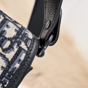 Replica Dior Mini Gallop Bag with Strap White Canvas - authentic-look luxury purse replica