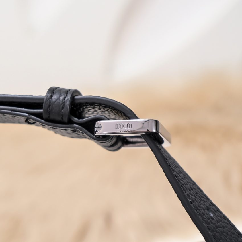 Replica Dior Mini Gallop Bag with Strap White Canvas - top-tier luxury replica shoulder bag