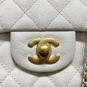 Replica CHANEL CF Handle White - 1:1 designer replica handbag
