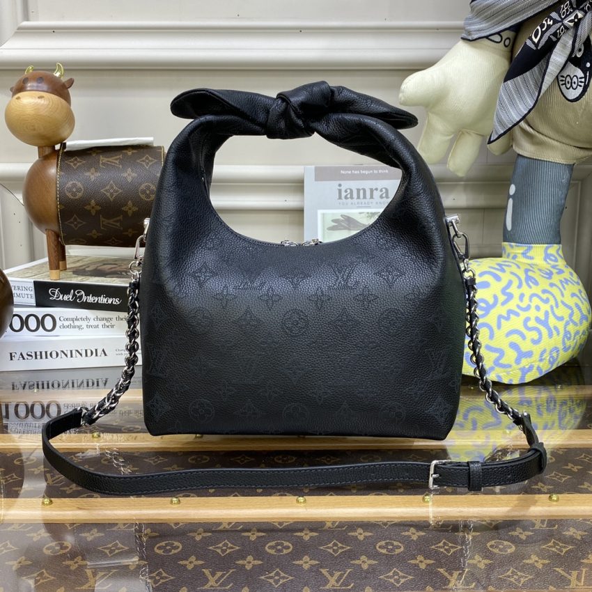 Replica Louis Vuitton Why Knot Black - ultra-realistic fake designer tote