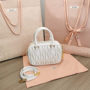 Replica Miu Miu Arcadie Small White - elite superclone designer purse