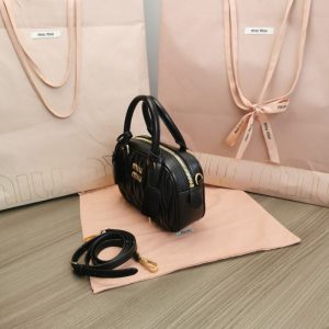Replica Miu Miu Arcadie Small Black - top-rated replica designer bag