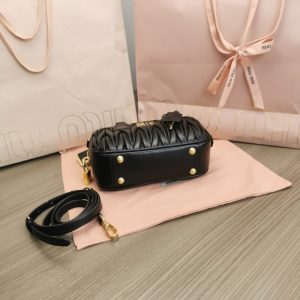 Replica Miu Miu Arcadie Small Black - premium 1:1 fake handbag model