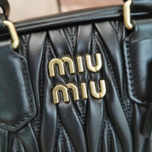 Replica Miu Miu Arcadie Small Black - elite superclone designer purse