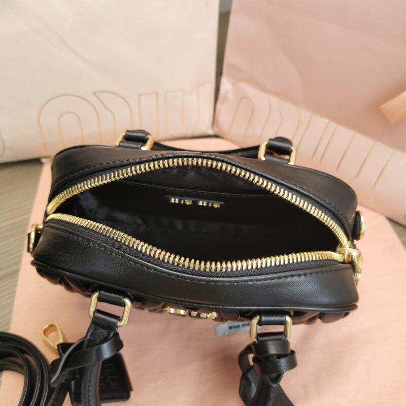 Replica Miu Miu Arcadie Small Black - near-authentic luxury replica handbag