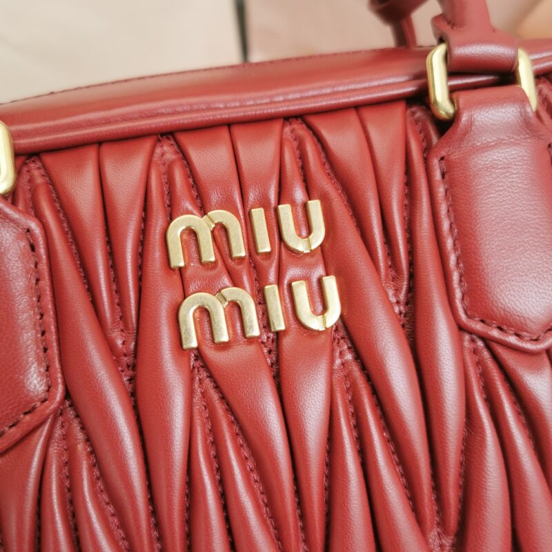 Replica Miu Miu Arcadie Medium Red - high-end fake designer purse