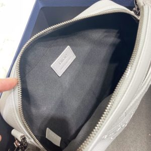 Replica Dior Safari Bag with Strap Sky Blue - ultra-realistic fake designer tote