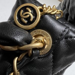 Replica CHANEL Hobo Bag Black - high-end fake designer purse