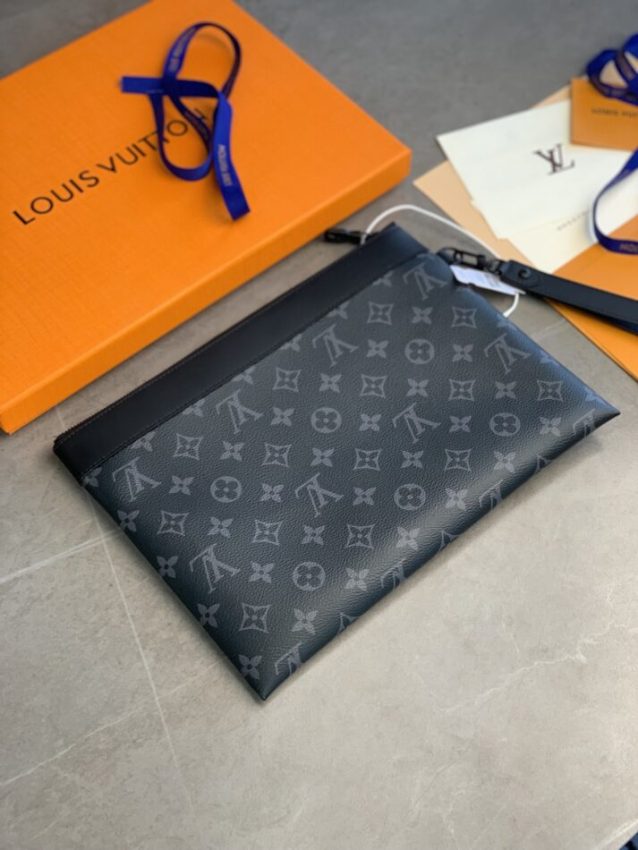 Replica Louis Vuitton To Go Pochette Black - best quality luxury bag dupe