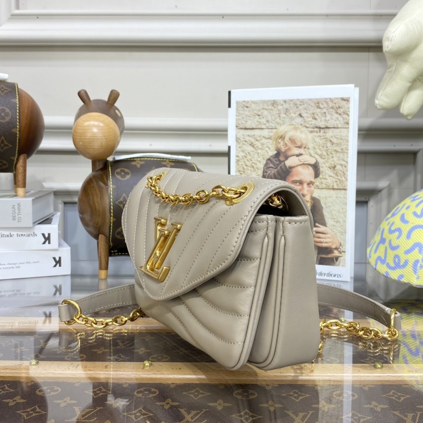 Replica Louis Vuitton New Wave Beige - top-tier luxury replica shoulder bag