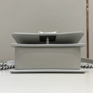 Replica CHANEL Le Boy Grey Silver - ultra-realistic fake designer tote