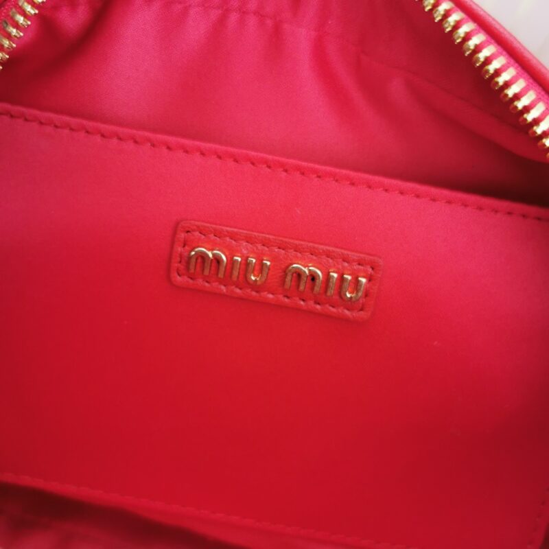 Replica Miu Miu Arcadie Small Red - ultra-realistic fake designer tote