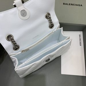 Replica Balenciaga Crush Small White - top-rated replica designer bag