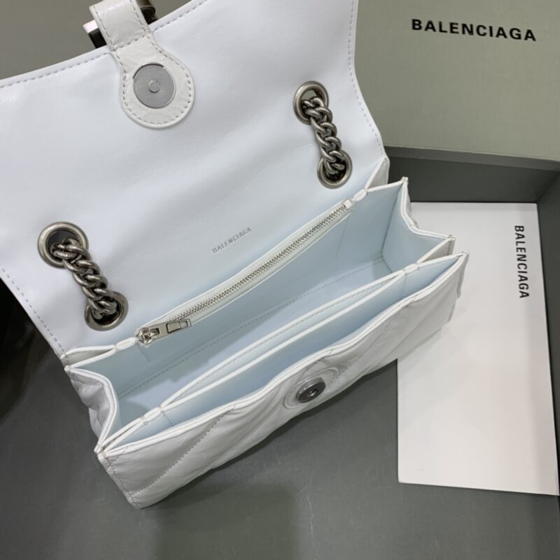 Replica Balenciaga Crush Small White - top-rated replica designer bag