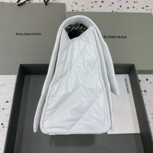 Replica Balenciaga Crush Large White - 1:1 designer replica handbag