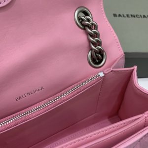 Replica Balenciaga Crush Small Pink - high-accuracy replica luxury purse