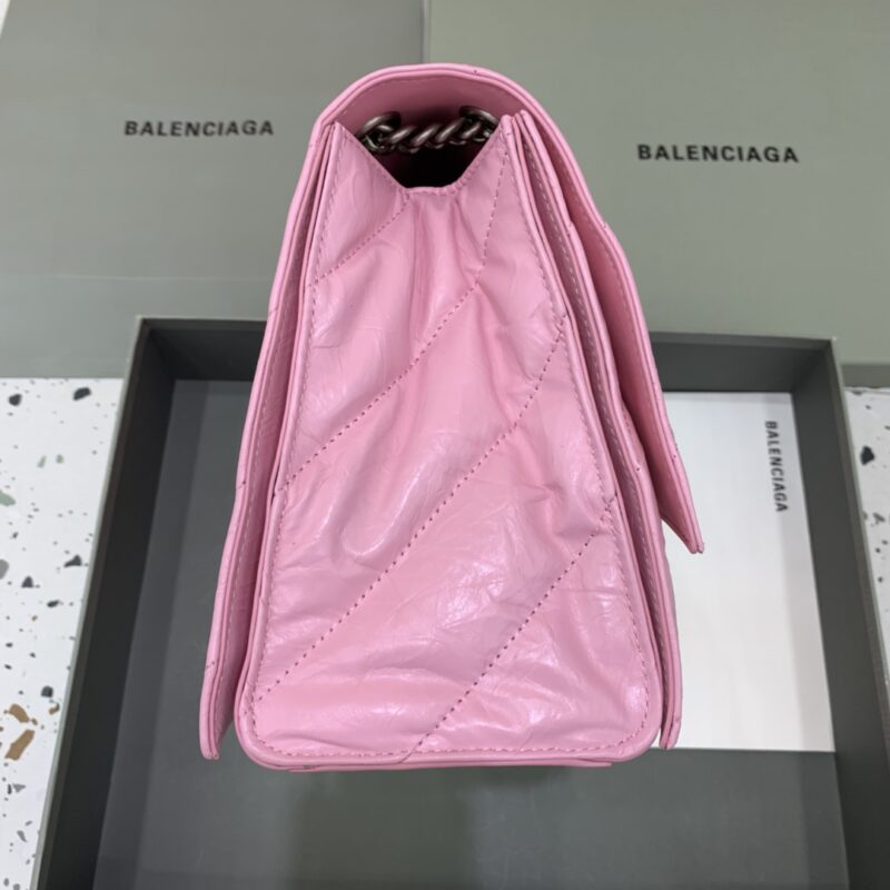 Replica Balenciaga Crush Large Pink - ultra-realistic fake designer tote