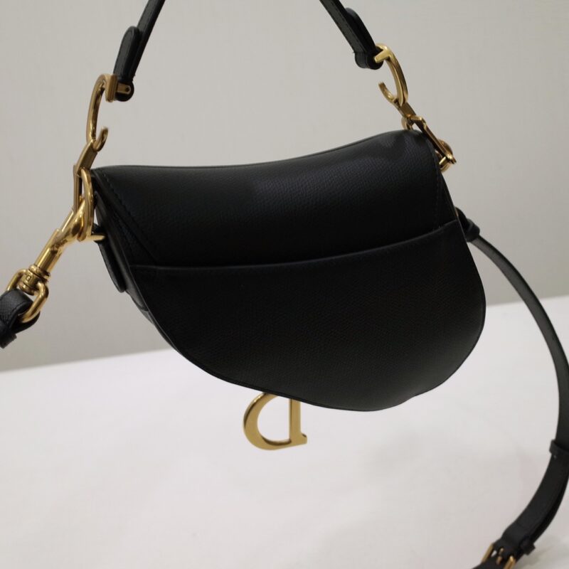 Replica Dior Saddle Bag Small Black - 1:1 designer replica handbag