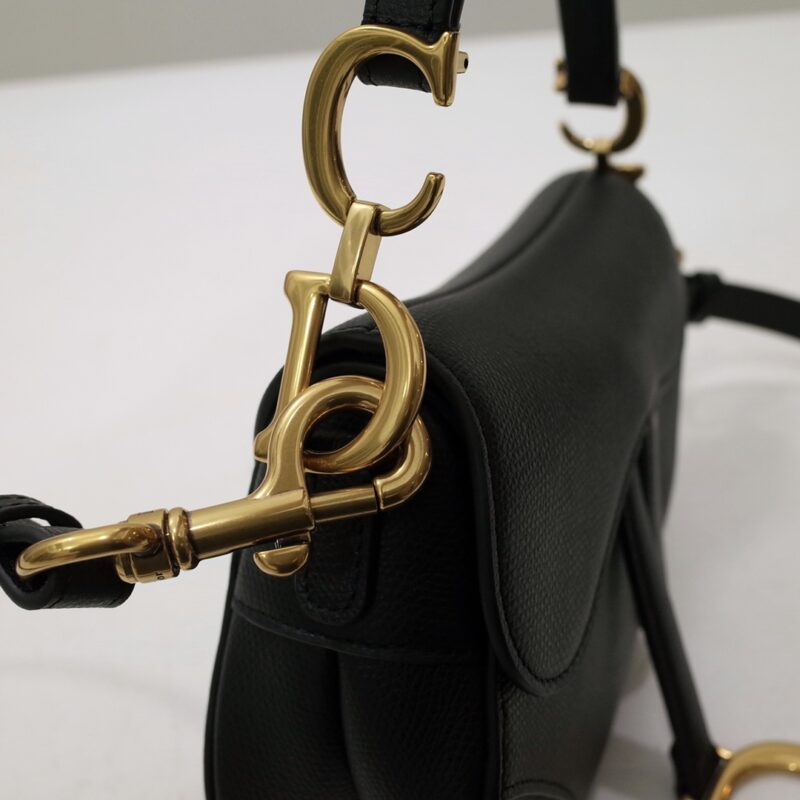 Replica Dior Saddle Bag Small Black - high-quality designer bag clone
