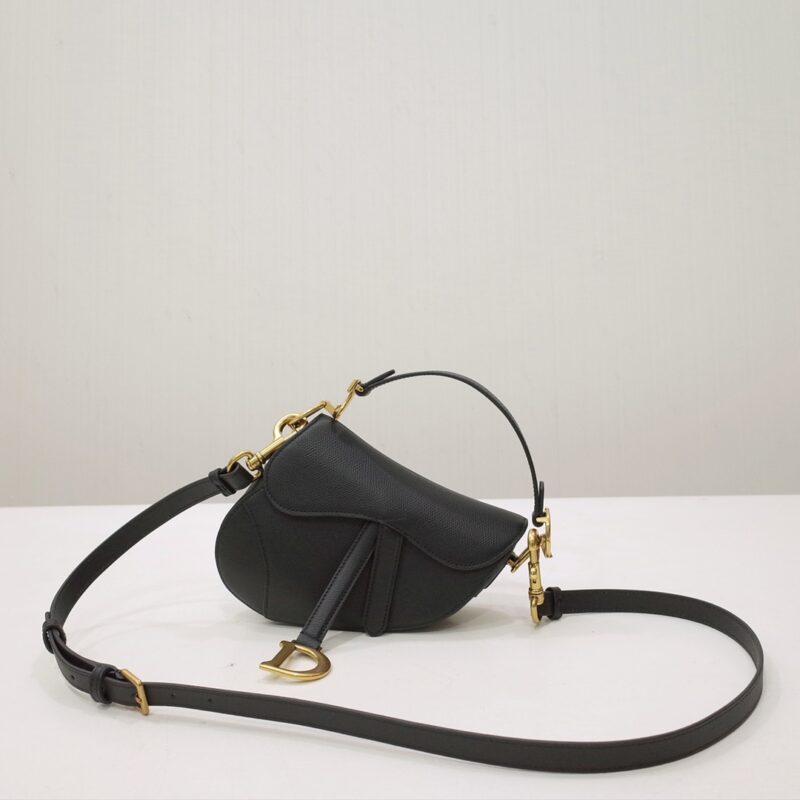 Replica Dior Saddle Bag Small Black - best-selling designer handbag dupe