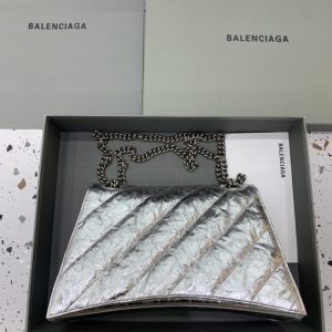 Replica Balenciaga Crush Large Silver - best-selling designer handbag dupe