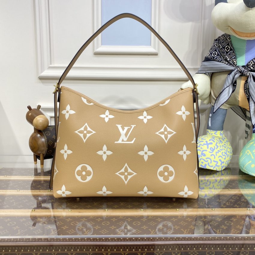 Replica Louis Vuitton Carry All Apricot - best quality luxury bag dupe