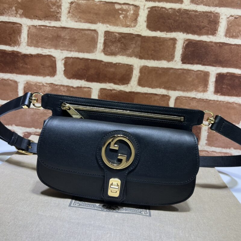 Replica Gucci G Blondie Waist Canvas Black - ultra-realistic fake designer tote