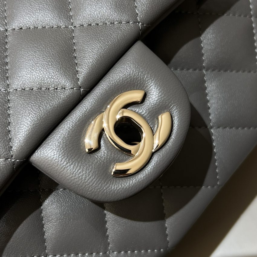 Replica CHANEL CF 20 cm With Handle Beige - top-tier luxury replica shoulder bag