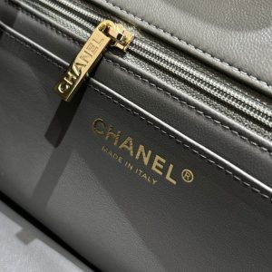 Replica CHANEL CF 20 cm With Handle Beige - elite superclone designer purse