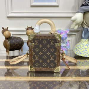 Replica Louis Vuitton Camera Box Brown Classic - premium-grade designer purse dupe