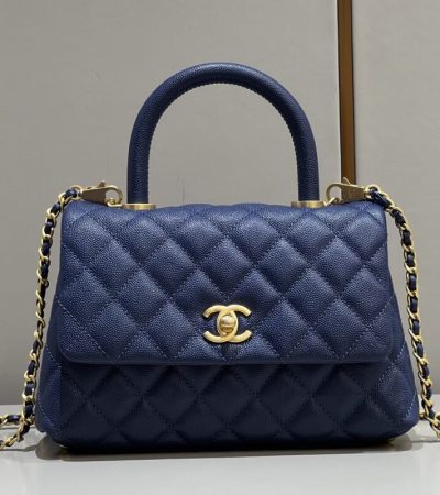 Replica CHANEL 23P Coco Blue - premium-grade designer purse dupe