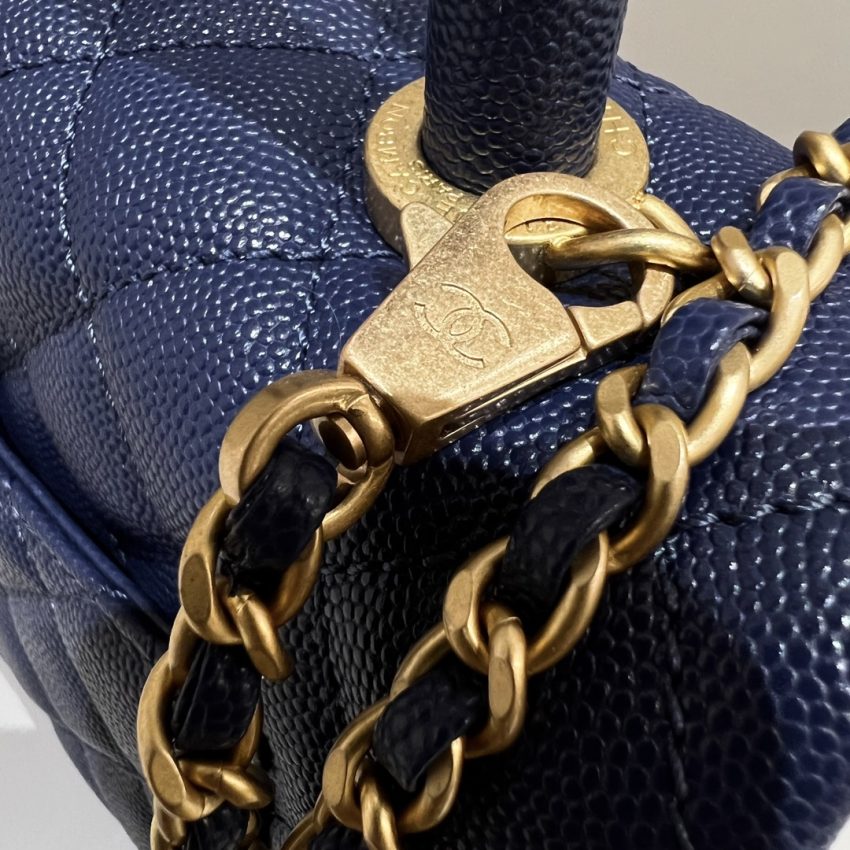 Replica CHANEL 23P Coco Blue - 1:1 designer replica handbag