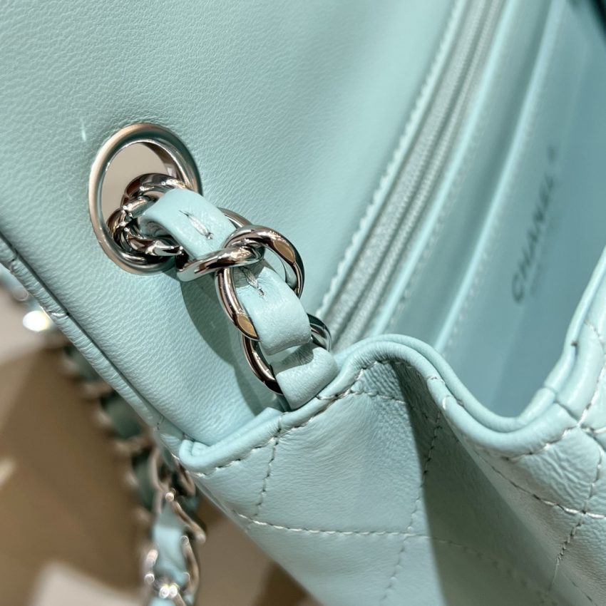 Replica CHANEL Classic Flap 17cm Tiffany - elite superclone designer purse