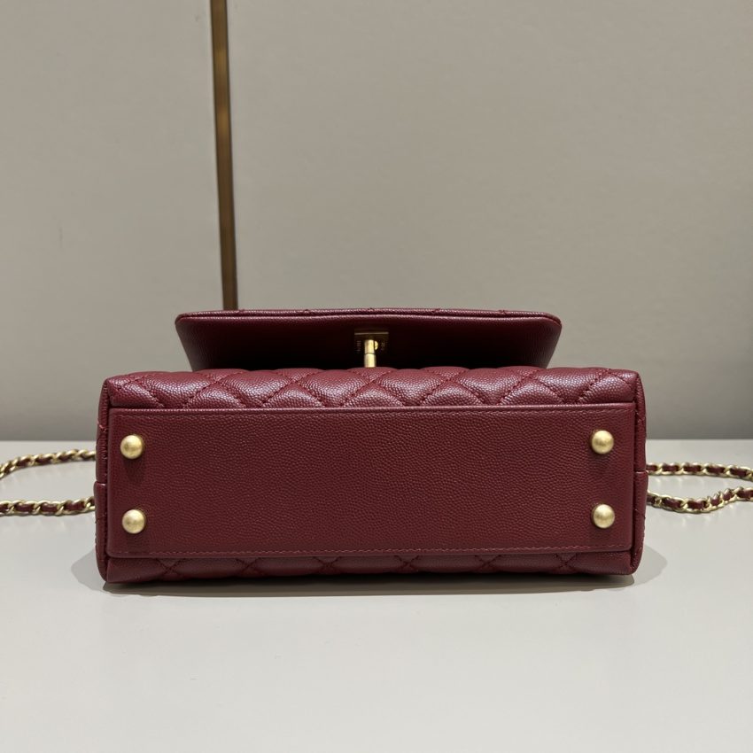 Replica CHANEL 23P Coco Red - best quality luxury bag dupe