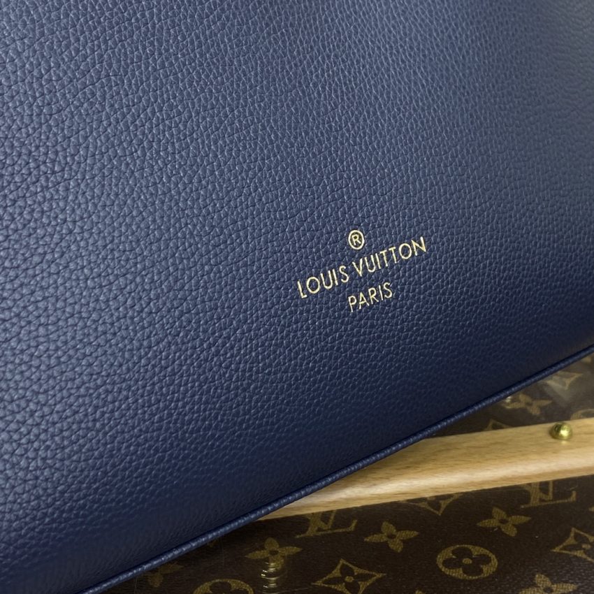 Replica Louis Vuitton On My Side Dark Blue - premium-grade designer purse dupe