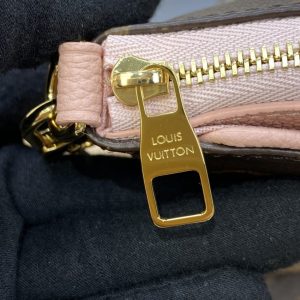 Replica Louis Vuitton Pallas Clutch Pink - top-rated replica designer bag
