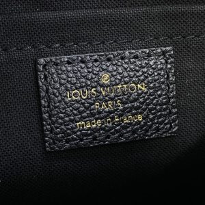 Replica Louis Vuitton Pallas Clutch Black - high-end fake designer purse