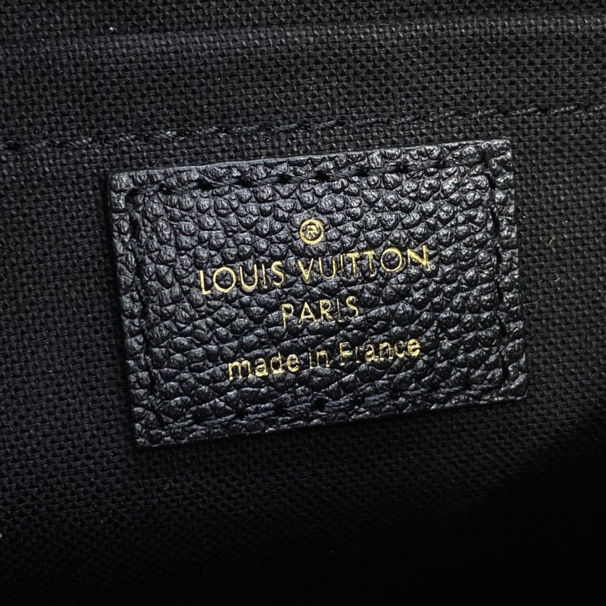 Replica Louis Vuitton Pallas Clutch Black - high-end fake designer purse