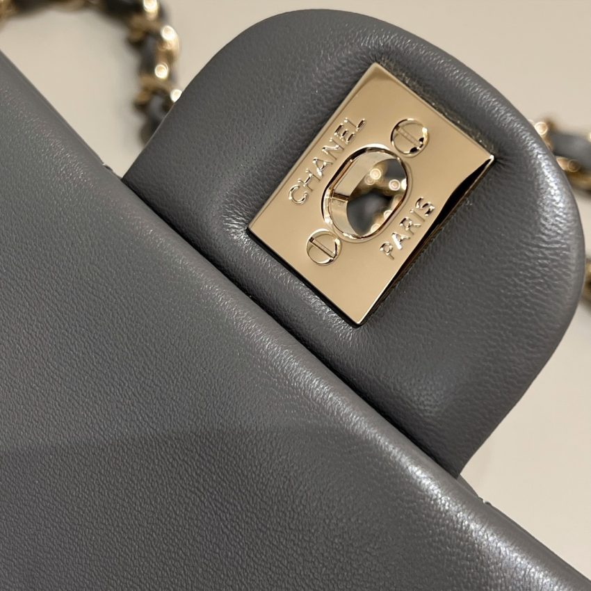 Replica CHANEL Classic Flap 20cm Grey - premium-grade designer purse dupe