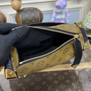 Replica Louis Vuitton Side Trunk Brown Canvas - top-tier luxury replica shoulder bag