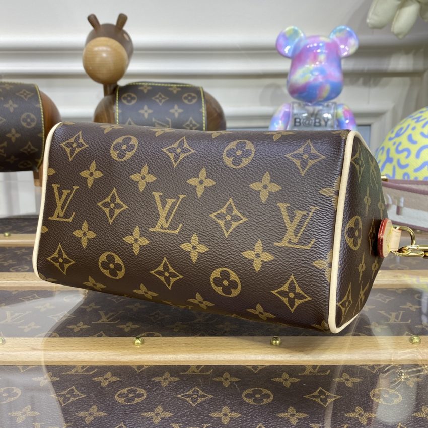 Replica Louis Vuitton Speedy Bandouliere 20 Brown - premium 1:1 fake handbag model